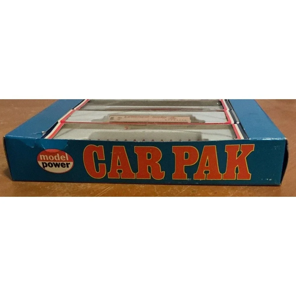 Model‎ Power N Scale Rail Cars, Car Pak 4 Pack, Used